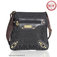 michael kors logo signature stud groot zwart crossbody zakken Wholesale Website xedqc533